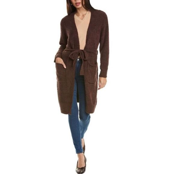 Monrow Plush Sweater Robe - Picture 4 of 11